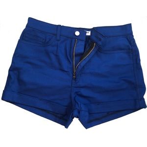American Apparel | NWT Denim High-Waist Cuff Short